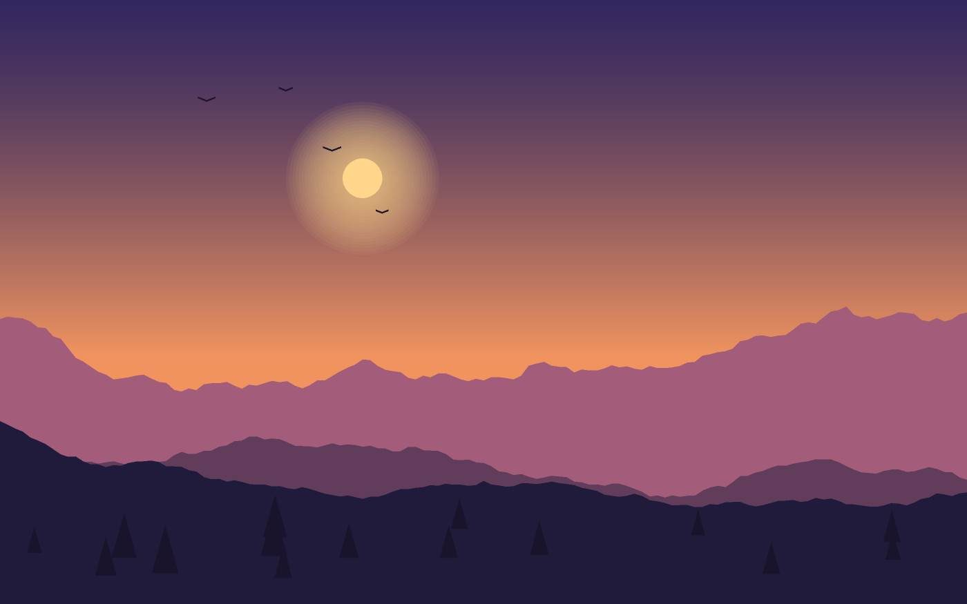 Landskabsillustration