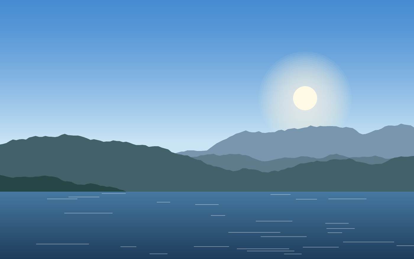 Landschapsillustratie