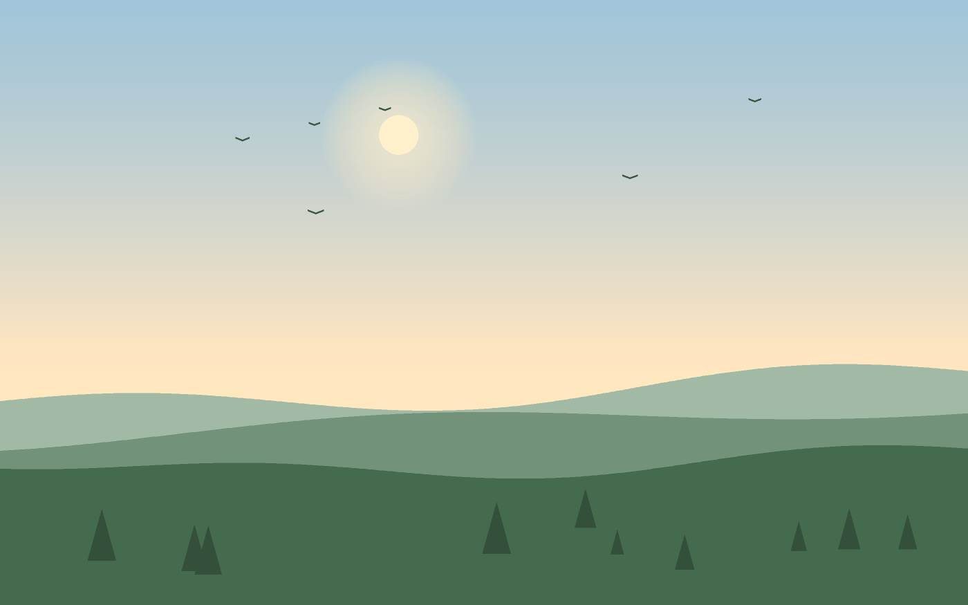 Landskapsillustration